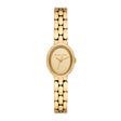 Michael Kors Women's Maude Three-Hand Gold-Tone Stainless Steel Watch