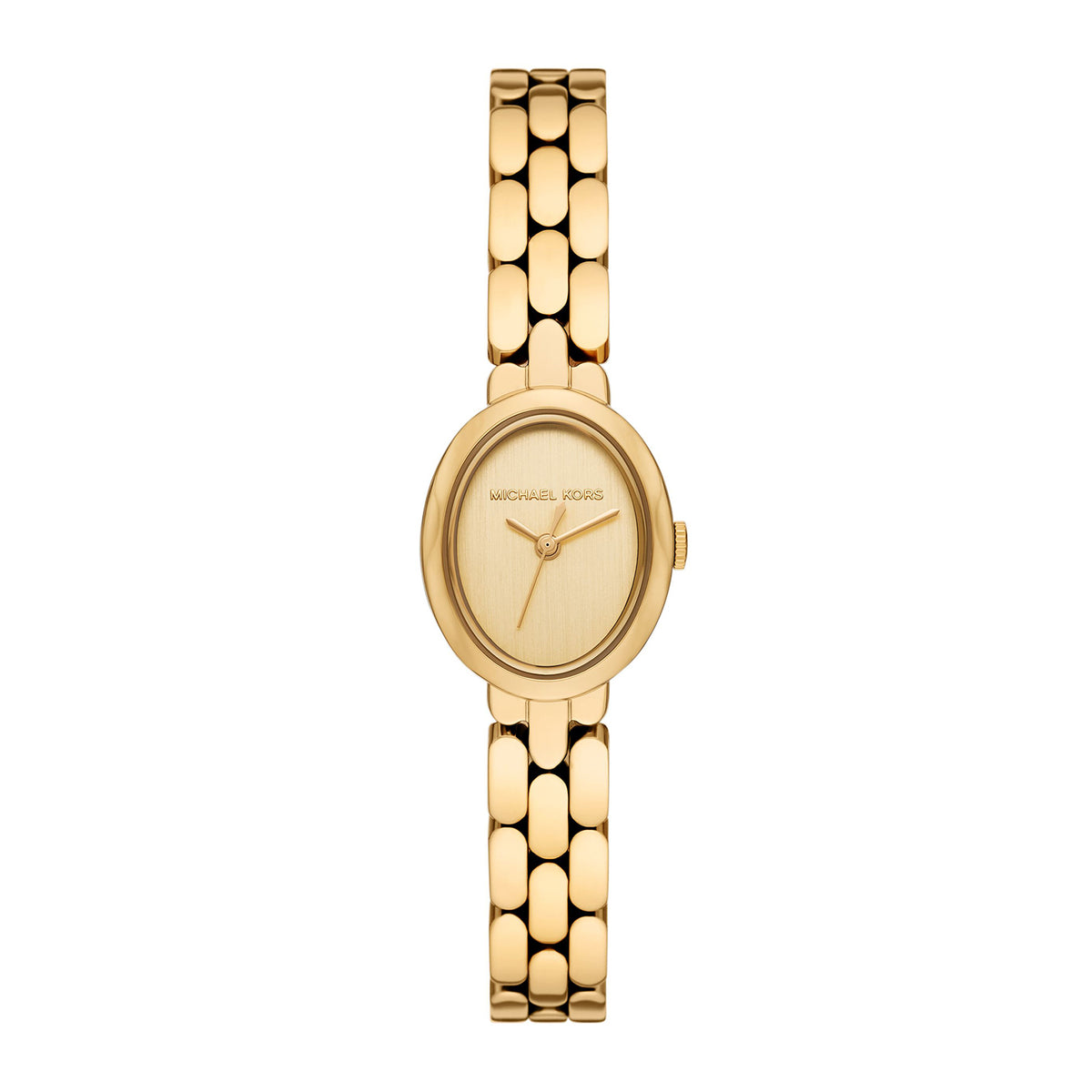Michael Kors Women's Maude Three-Hand Gold-Tone Stainless Steel Watch
