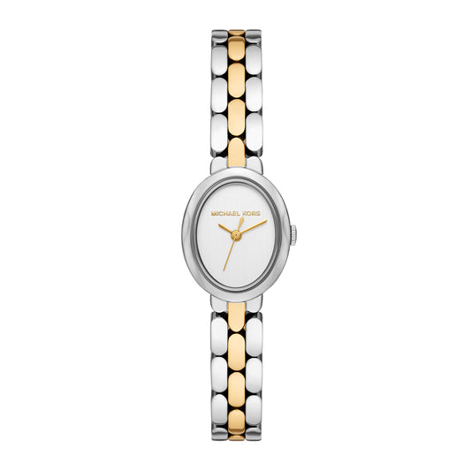 Michael Kors Women's Maude Three-Hand Two-Tone Stainless Steel Watch