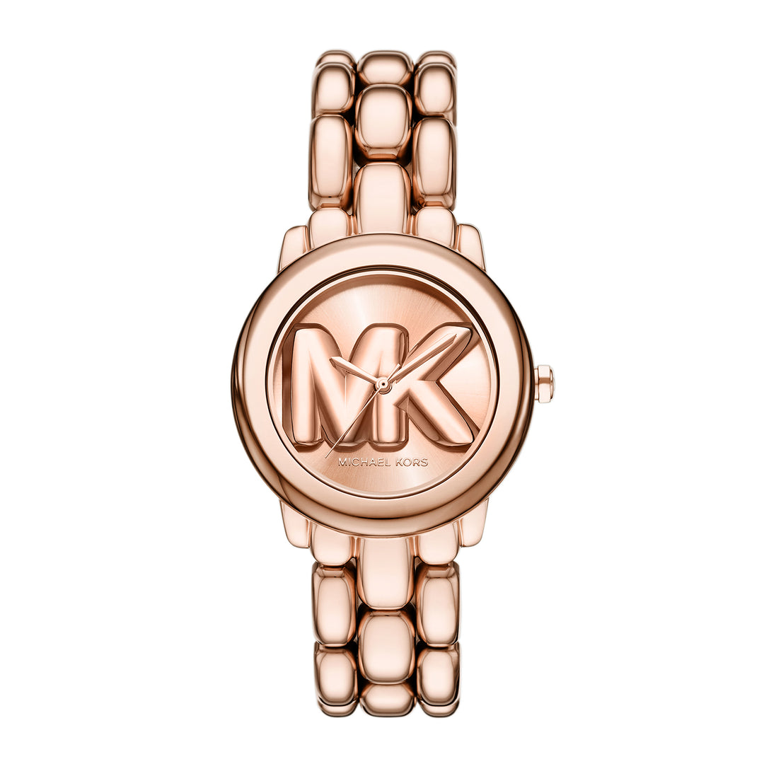 Michael Kors Women's Phoebe Three-Hand Rose Gold-Tone Stainless Steel Watch