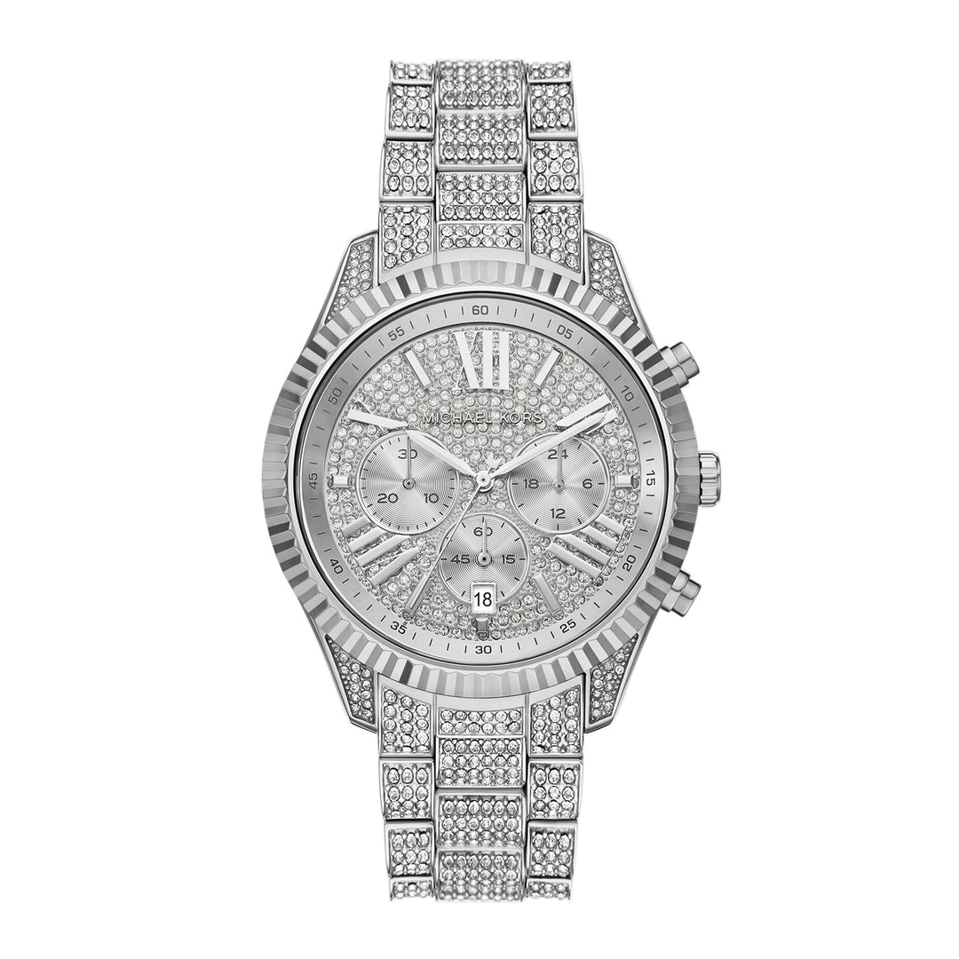 Michael Kors Women's Lexington Chronograph Stainless Steel Watch