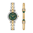 Michael Kors Women's Laney Three-Hand Two-Tone Stainless Steel Watch Set
