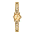 Michael Kors Women's Lexington Three-Hand Gold-Tone Stainless Steel Watch