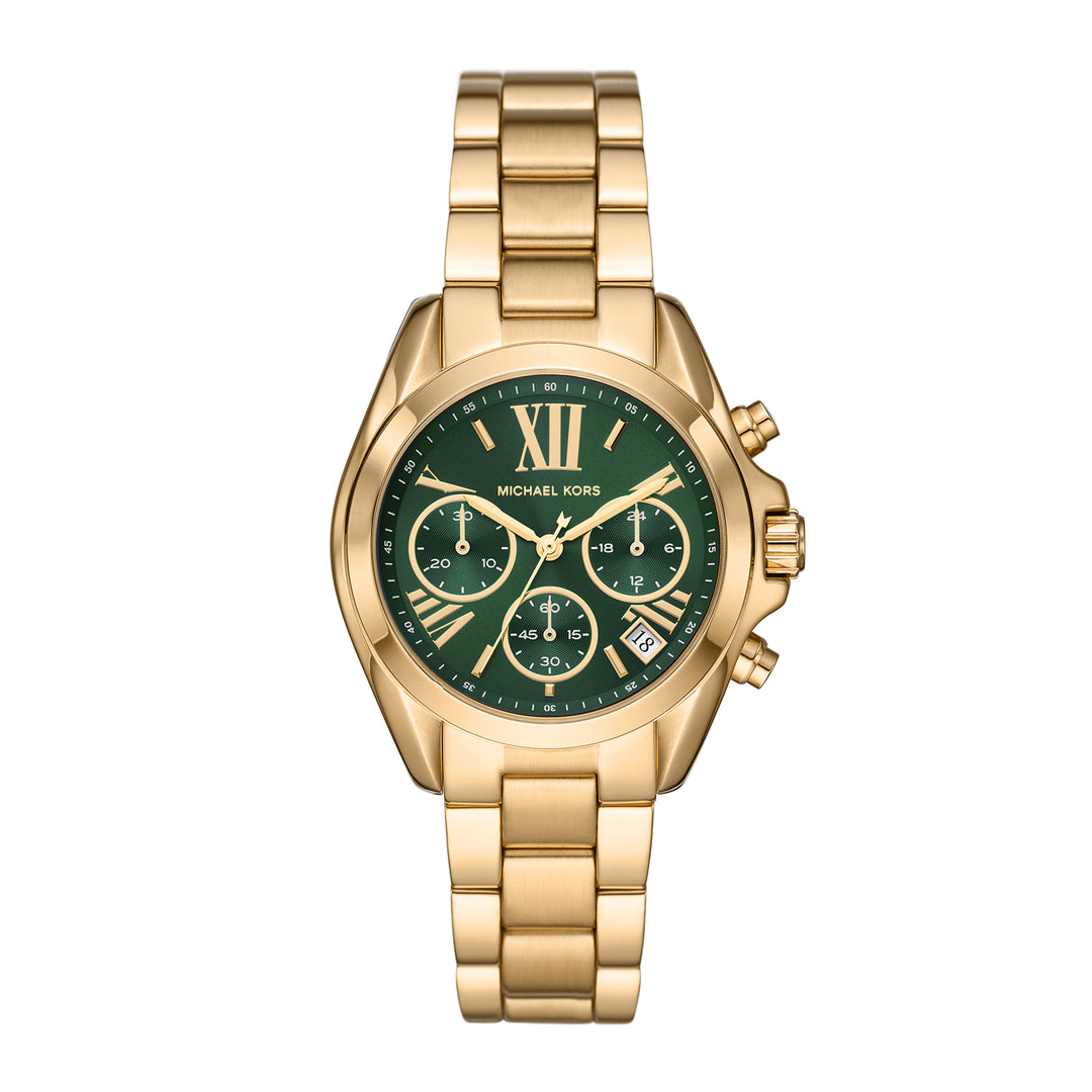 Michael Kors Women's Bradshaw Chronograph, Gold-Tone Stainless Steel Watch
