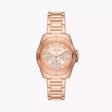 Michael Kors Alek Women's Rose Gold Stainless Steel Watch