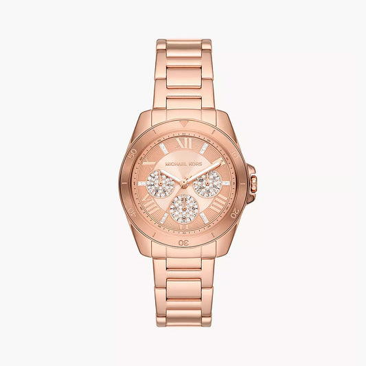 Michael Kors Alek Women's Rose Gold Stainless Steel Watch