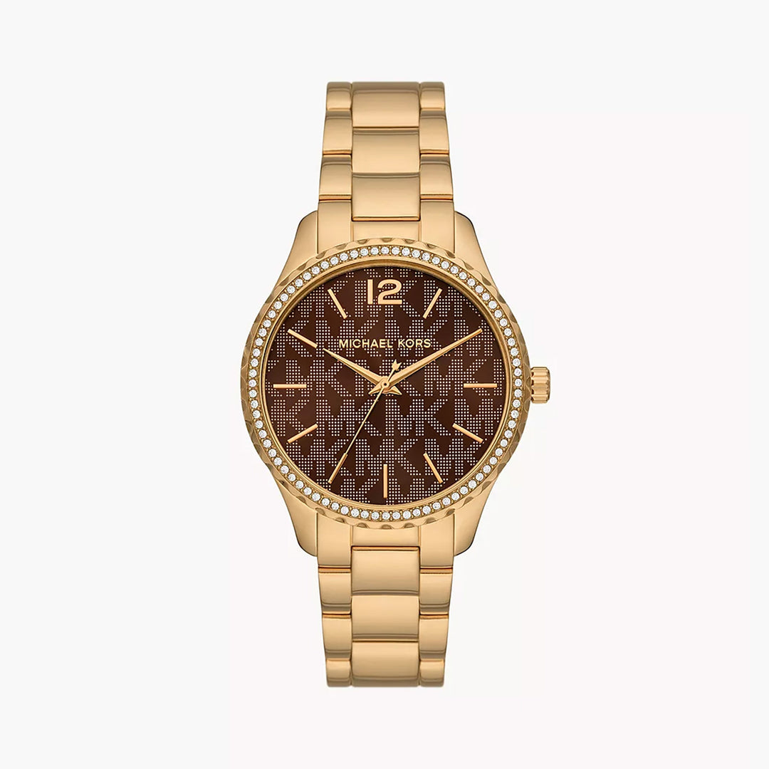 Michael Kors Layton Women's Gold Stainless Steel Watch