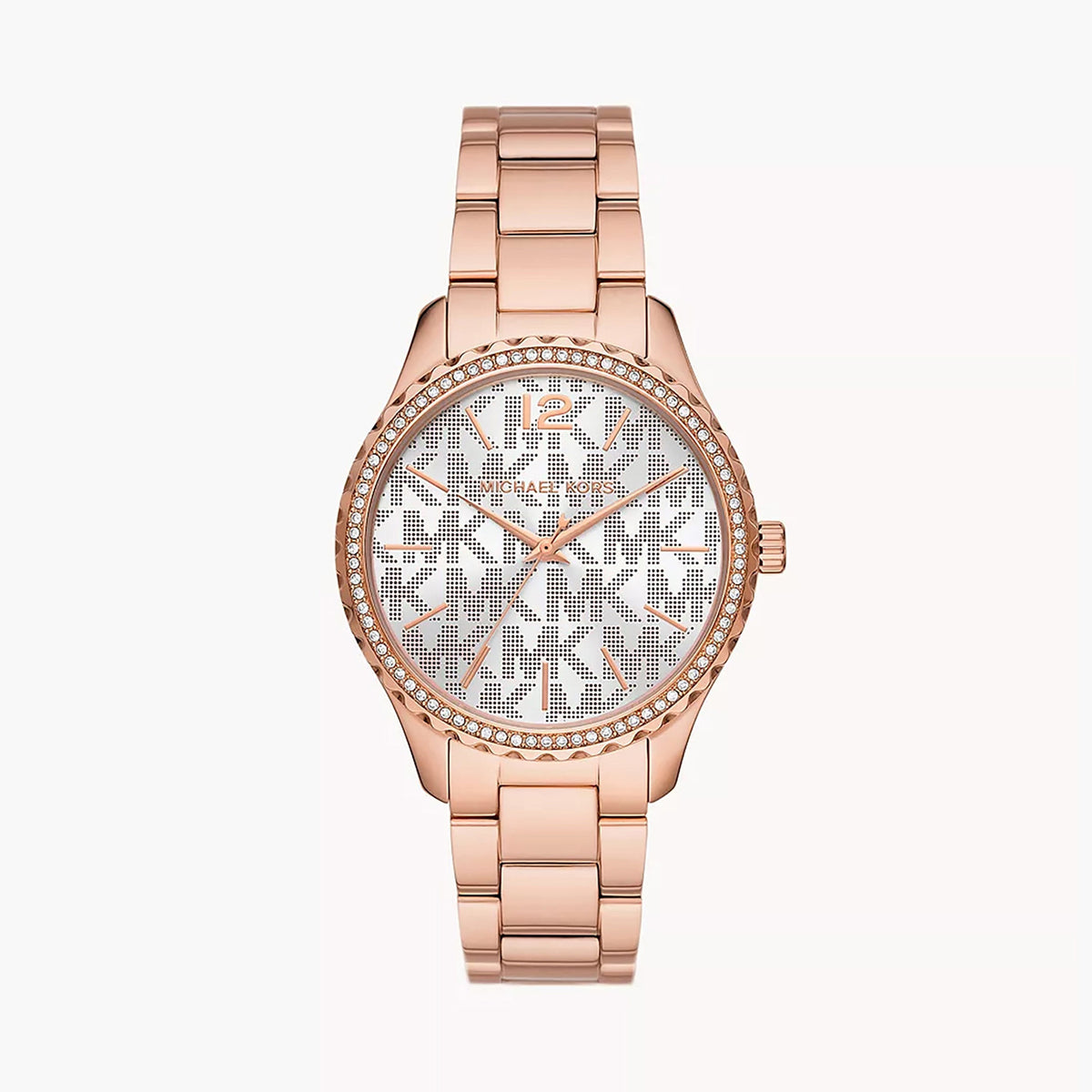Michael Kors Layton Women's Rose Gold Stainless Steel Watch