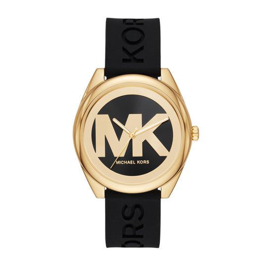 Michael Kors Women's Three-Hand, Gold-Tone Stainless Steel Watch