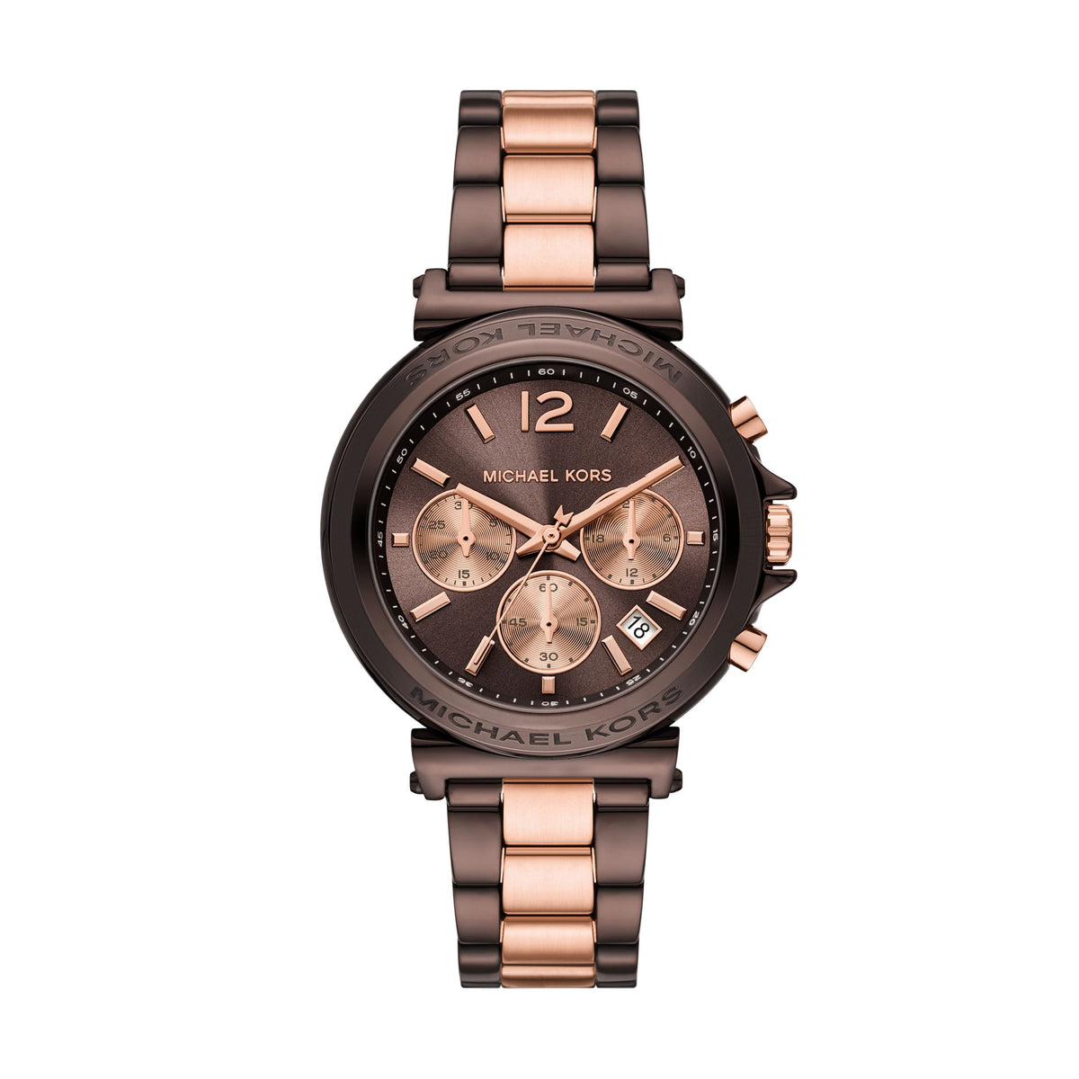 Michael Kors Ladies Brown Stainless Steel Women's Watch