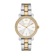 Michael Kors Women's Corey Three-Hand Two-Tone Stainless Steel Watch