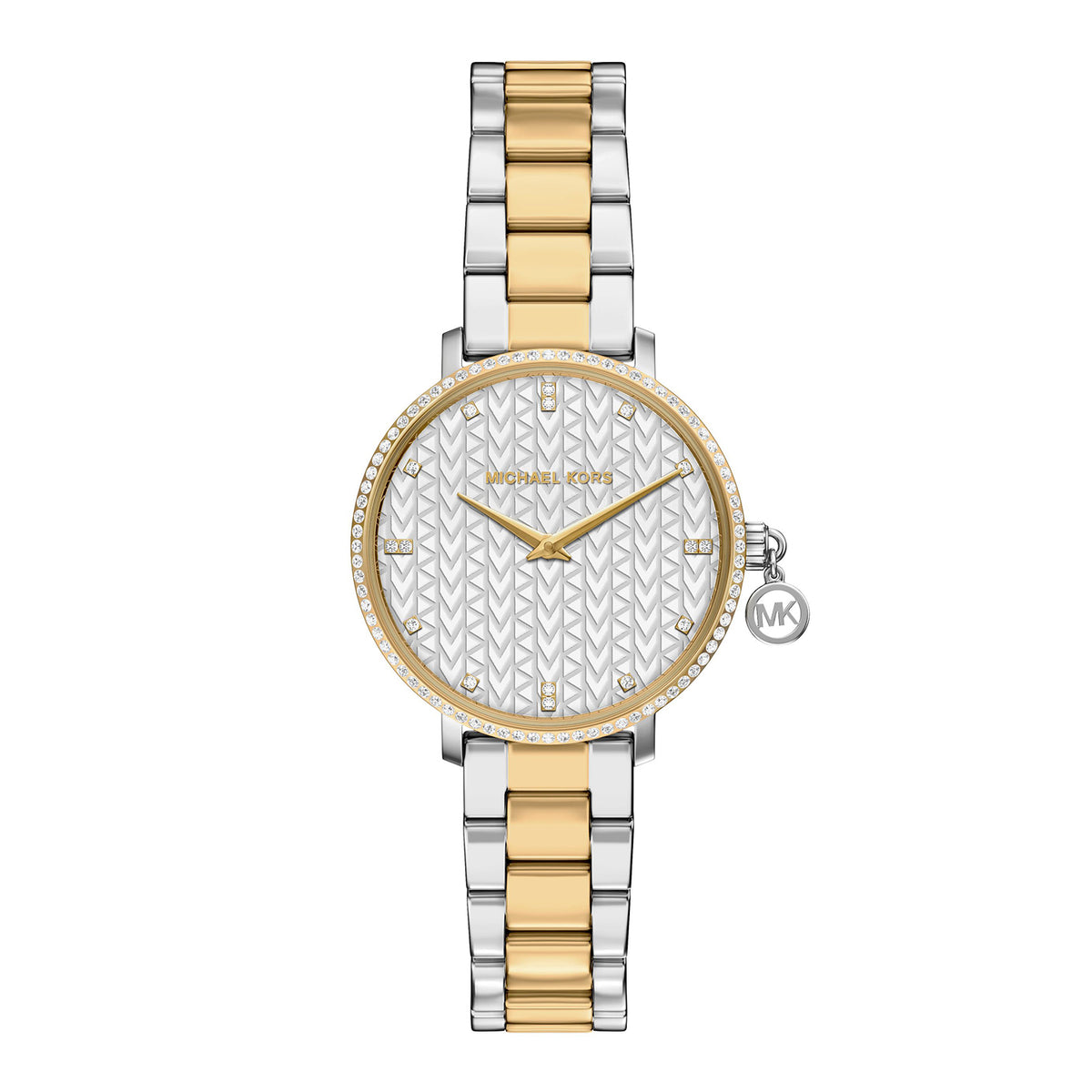 Michael Kors Women's Pyper Two-Hand Two-Tone Stainless Steel Watch - MK7574