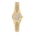 Michael Kors Women's Lexington Three-Hand Gold-Tone Stainless Steel Watch