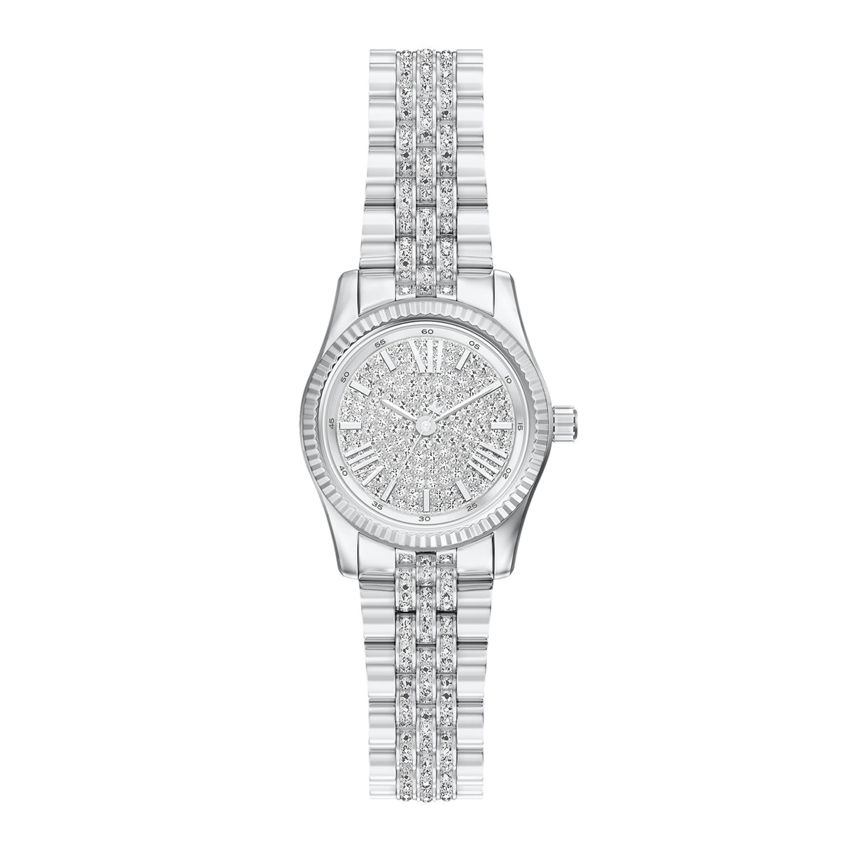 Michael Kors Women's Lexington Three-Hand Stainless Steel Watch - MK7577