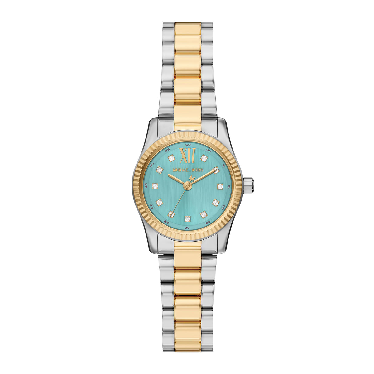 Michael Kors Women's Lexington Three-Hand Two-Tone Stainless Steel Watch