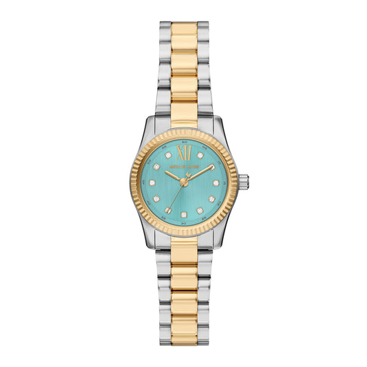 Michael Kors Women's Lexington Three-Hand Two-Tone Stainless Steel Watch