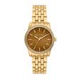 Michael Kors Women's Bryant Three-Hand Gold-Tone Stainless Steel Watch