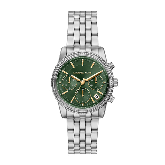 Michael Kors Women's Bryant Chronograph Stainless Steel Watch