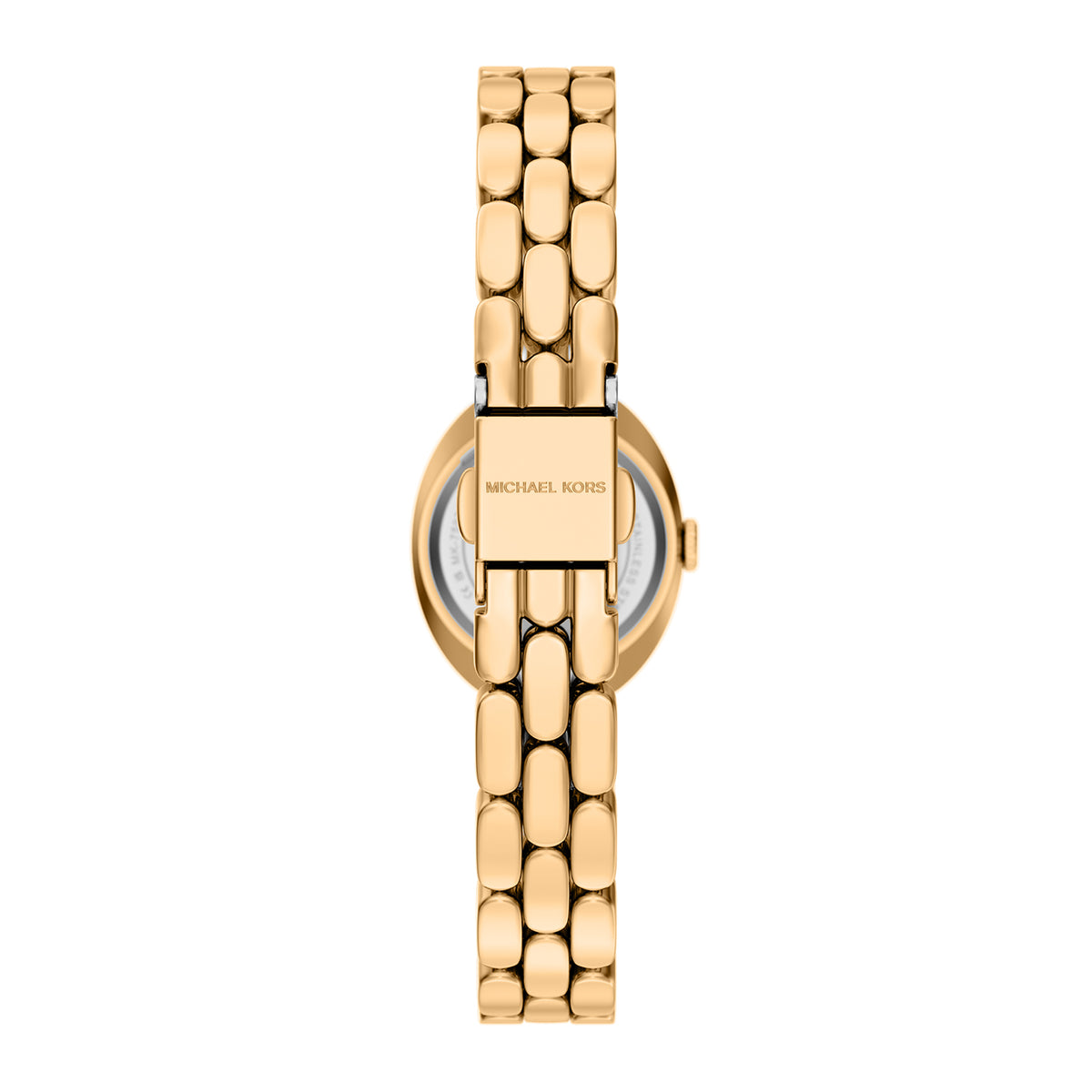 Michael Kors Women's Maude Three-Hand Gold-Tone Stainless Steel Watch and Bracelet Set - MK7596SET
