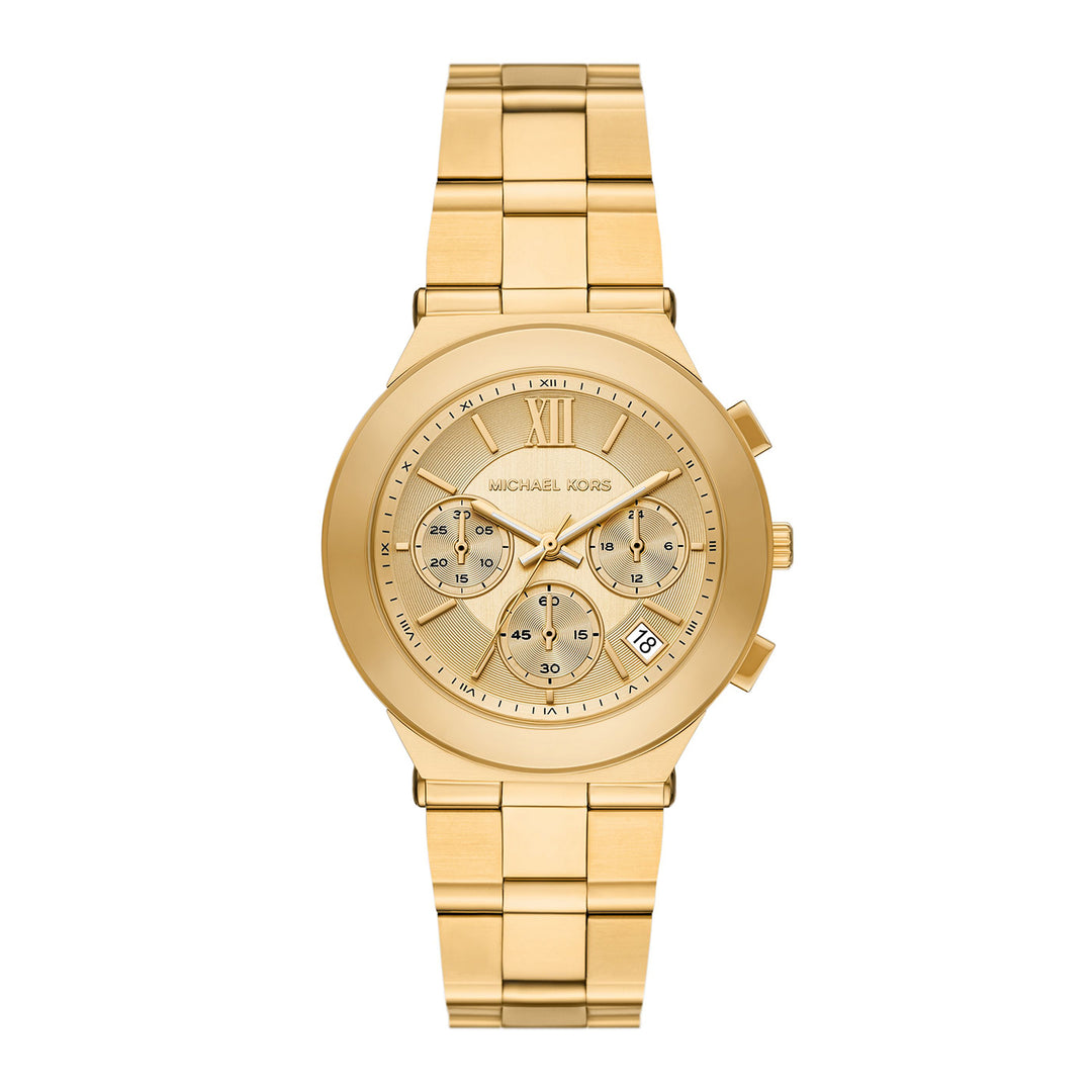 Michael Kors Women's Billie Chronograph Gold-Tone Stainless Steel Watch