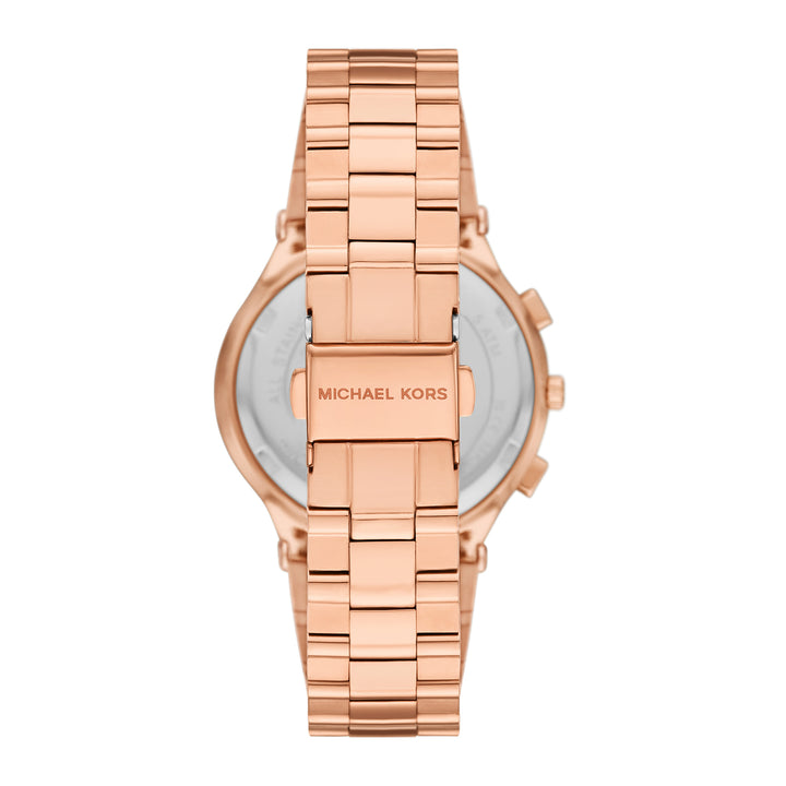 Michael Kors Women's Billie Chronograph Rose Gold-Tone Stainless Steel Watch