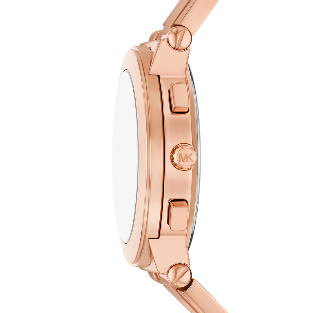 Michael Kors Women's Billie Chronograph Rose Gold-Tone Stainless Steel Watch