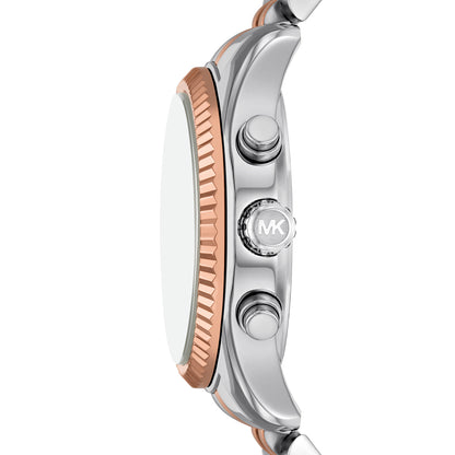 Michael Kors Women's Lexington Chronograph Two-Tone Stainless Steel Watch - MK7610