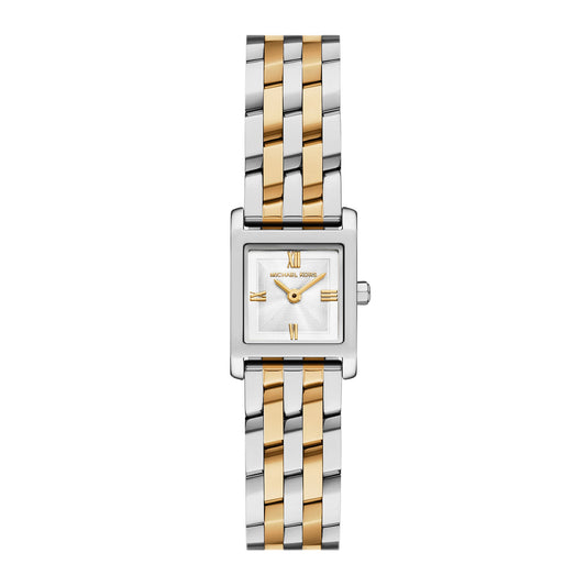 Michael Kors Women's Georgie Two-Hand Two-Tone Stainless Steel Watch
