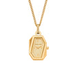 Michael Kors Women's Suri Two-Hand Gold-Tone Stainless Steel Watch Necklace