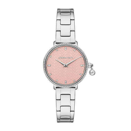 Michael Kors Women's Pyper Two-Hand Stainless Steel Watch
