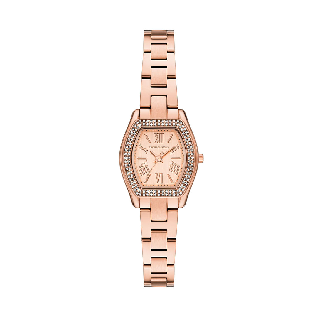 Michael Kors Women's Chelsea Three-Hand Rose Gold-Tone Stainless Steel Watch