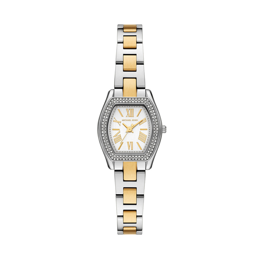 Michael Kors Women's Chelsea Three-Hand Two-Tone Stainless Steel Watch