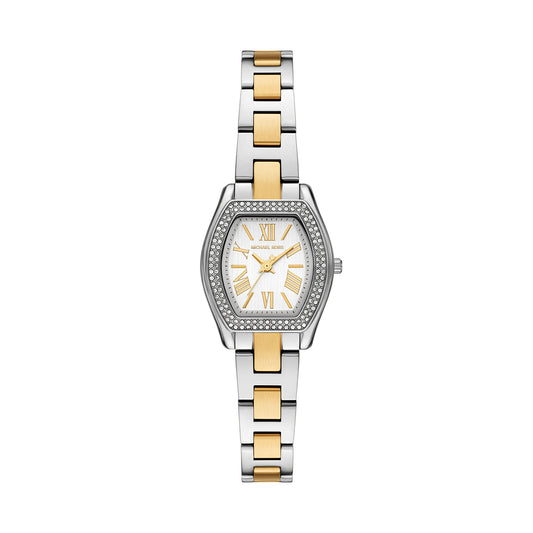 Michael Kors Women's Chelsea Three-Hand Two-Tone Stainless Steel Watch