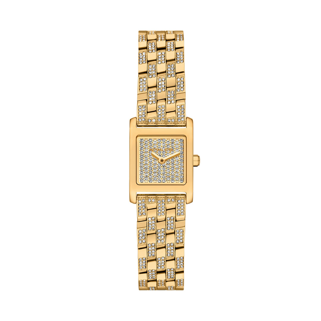 Michael Kors Women's Georgie Two-Hand Gold-Tone Stainless Steel Watch