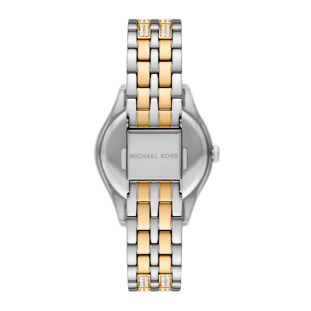 Michael Kors Women's Harlowe Three-Hand Two-Tone Stainless Steel Watch