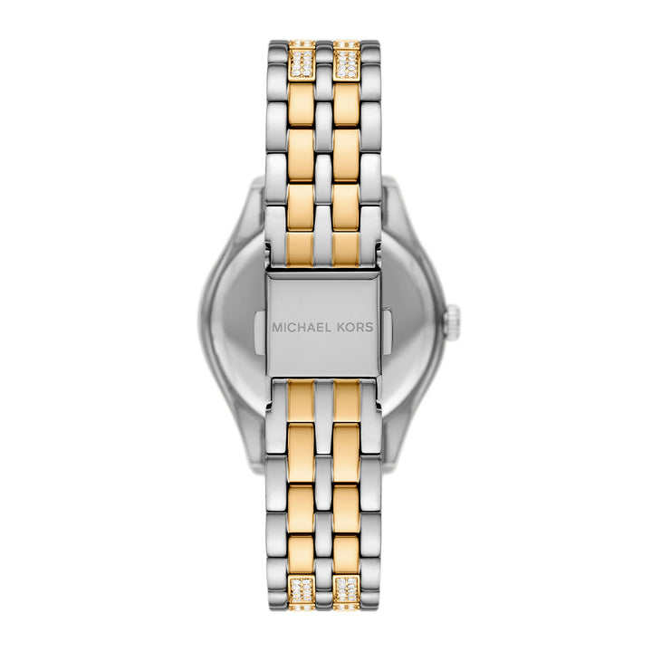 Michael Kors Women's Harlowe Three-Hand Two-Tone Stainless Steel Watch