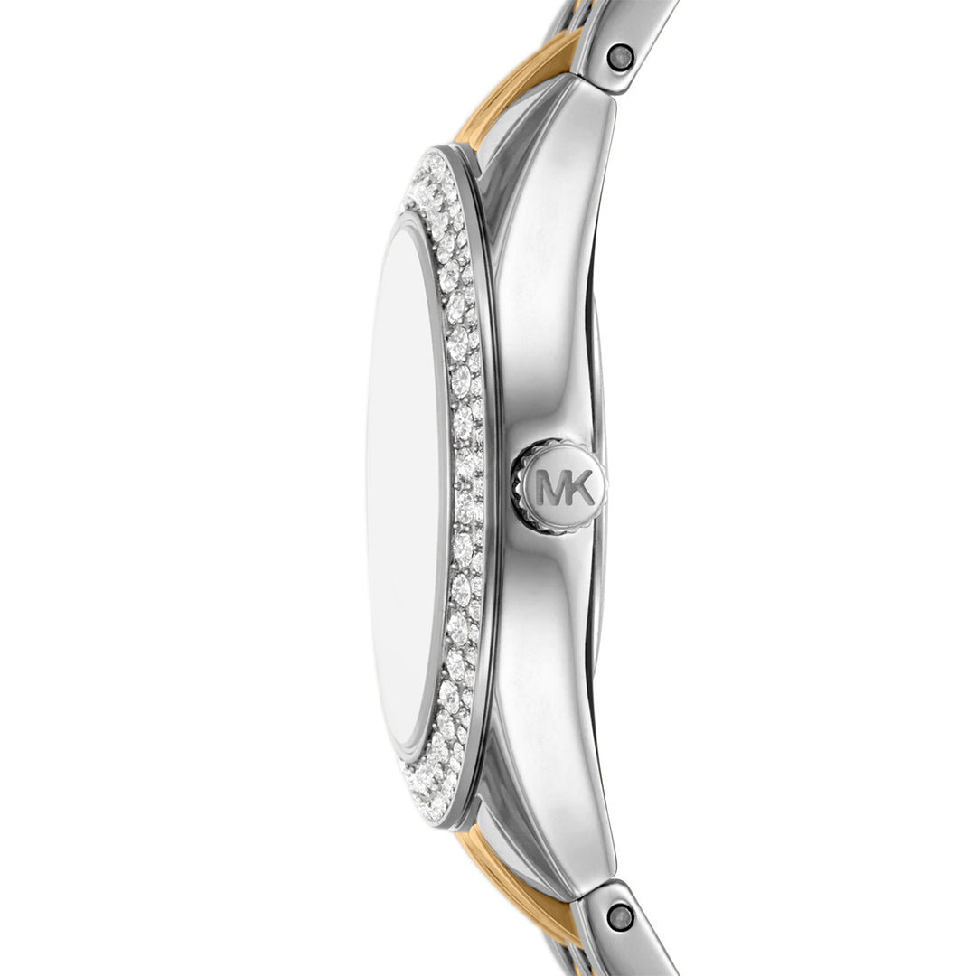 Michael Kors Women's Harlowe Three-Hand Two-Tone Stainless Steel Watch