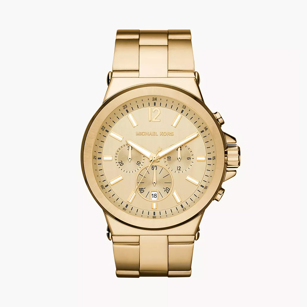 Michael Kors Dylan Men's Gold Stainless Steel Watch