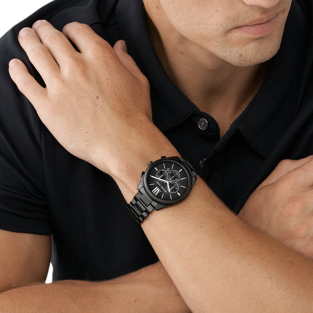 Michael Kors Janelle Black Men's Watch - MK8993