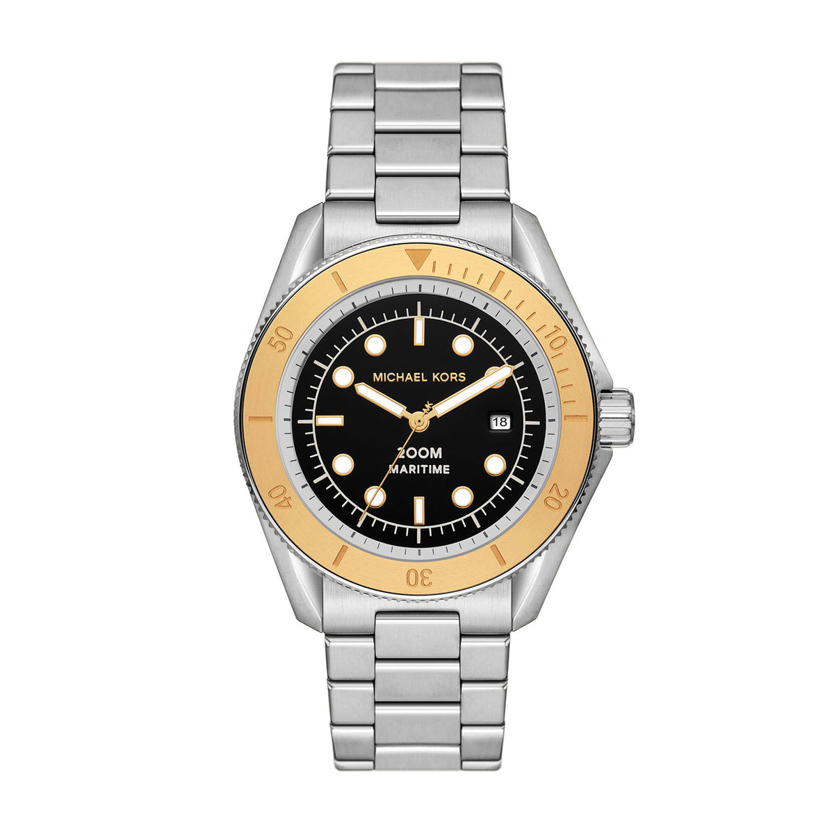 Michael Kors Maritime Silver Stainless Steel Men's Watch
