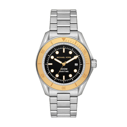 Michael Kors Maritime Silver Stainless Steel Men's Watch