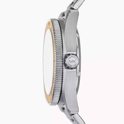 Michael Kors Maritime Silver Stainless Steel Men's Watch