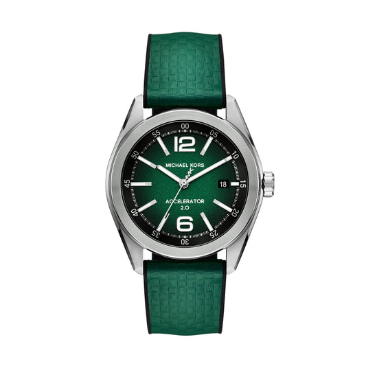 Michael Kors Mens Silver Fabric Men's Watch