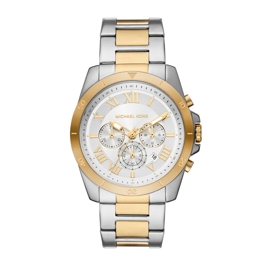 Michael Kors Men's Alek Chronograph, Two-Tone Stainless Steel Watch