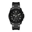 Michael Kors Men's Alek Chronograph, Black Stainless Steel Watch