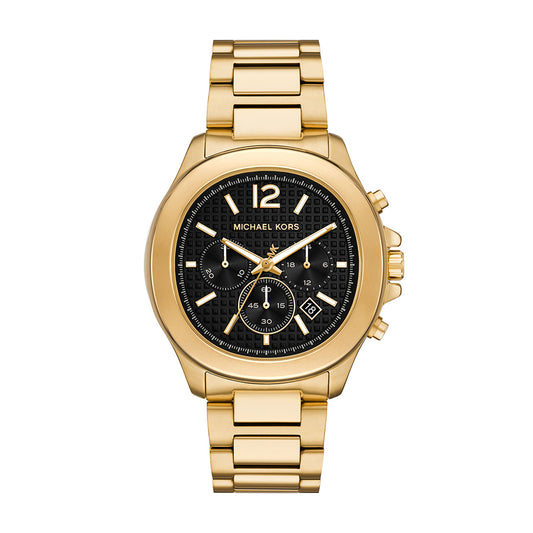 Michael Kors Sage Chronograph Gold-Tone Stainless Steel Watch