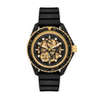 Michael Kors Limited Edition Maritime Three-Hand Black Silicone Watch