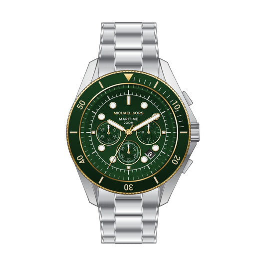 Michael Kors Oversized Maritime Two-Tone Watch