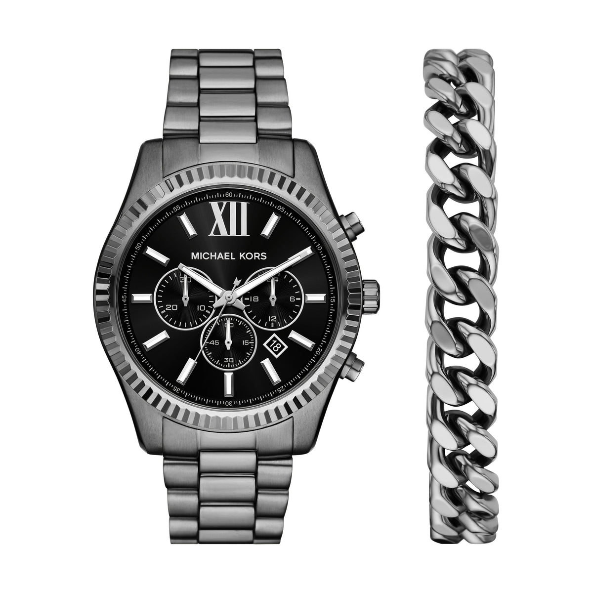 Michael Kors Lexington Chronograph Men's Watch Set - MK9217SET