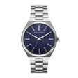 Michael Kors Men's Lennox Three-Hand Stainless Steel Watch